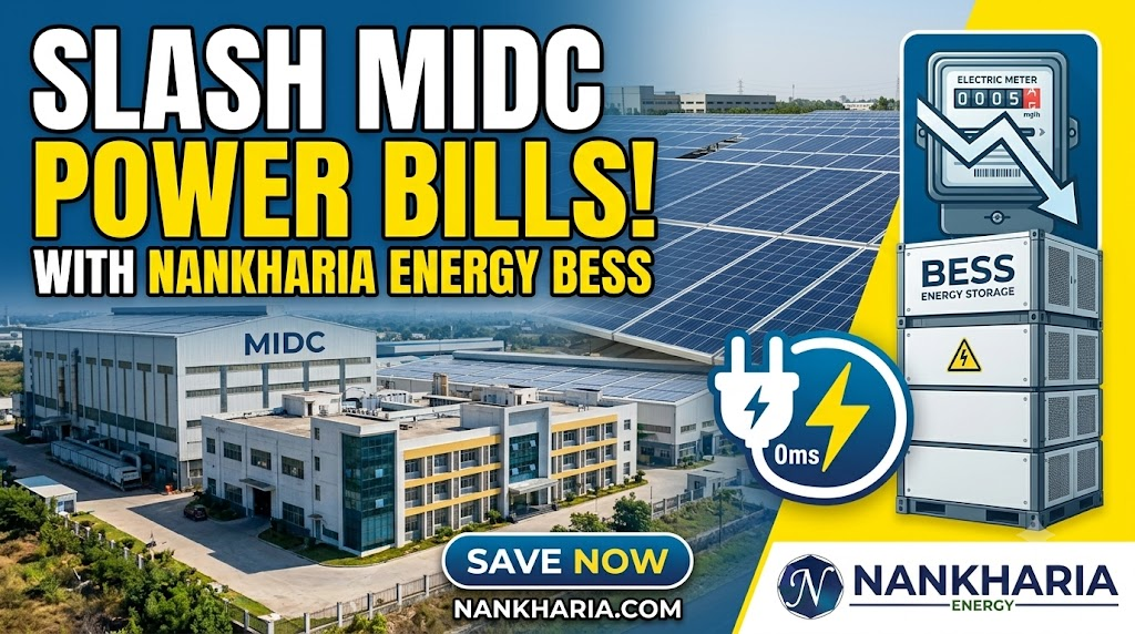 Nankharia BESS commercial battery energy storage system solution container